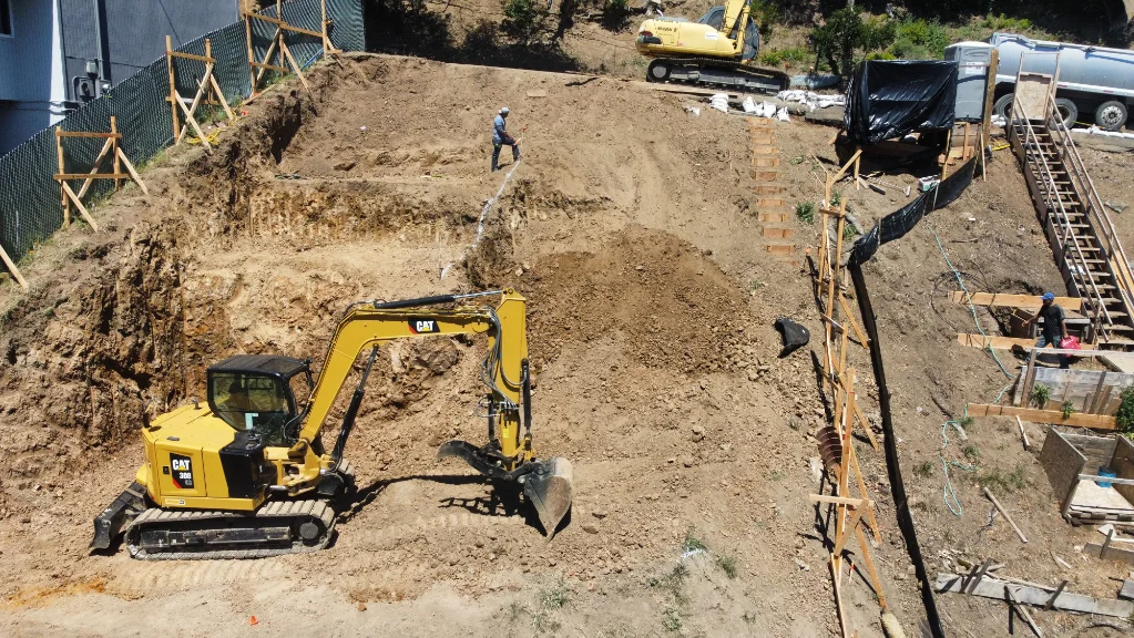 Oakwood Residence Home Construction During And Before